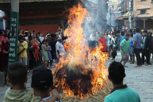 भूत भगाएर मनाइयो भक्तपुरमा गठाःमुग, यस्तो छ किम्बदन्ती